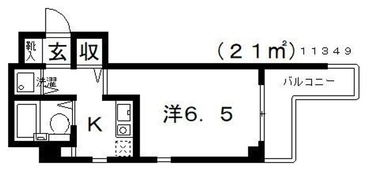 ハイネス石川の間取り