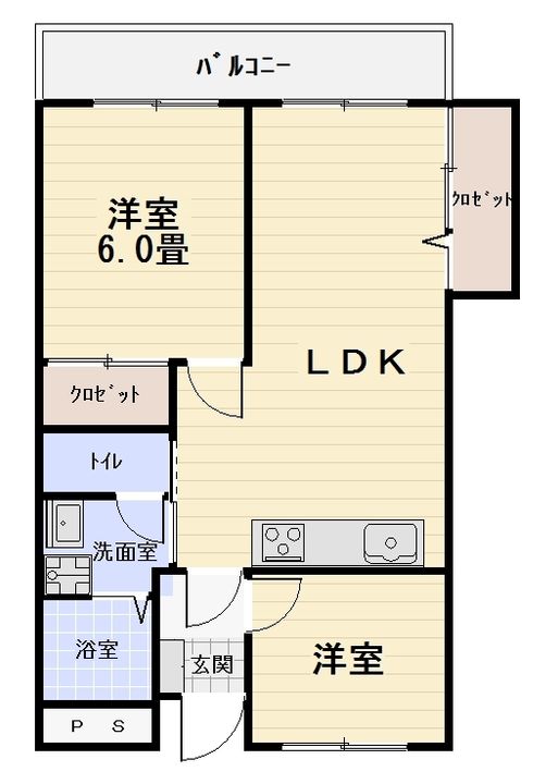 シャトード寿の間取り