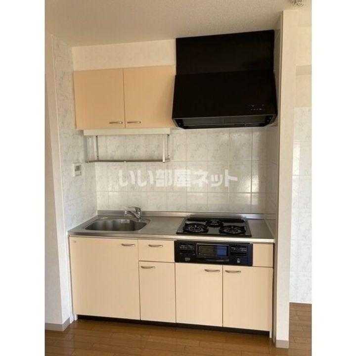 栃木県宇都宮市材木町(マンション)の賃貸物件のキッチン