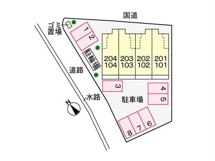 広島県福山市千田町4(アパート)の賃貸物件のその他画像
