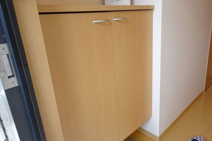 ロイヤルシティ A棟の玄関