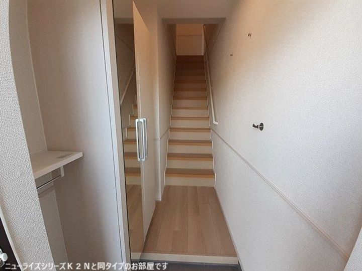 群馬県高崎市中尾町(アパート)の賃貸物件の玄関