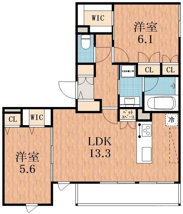 & FUMINOSATOの間取り