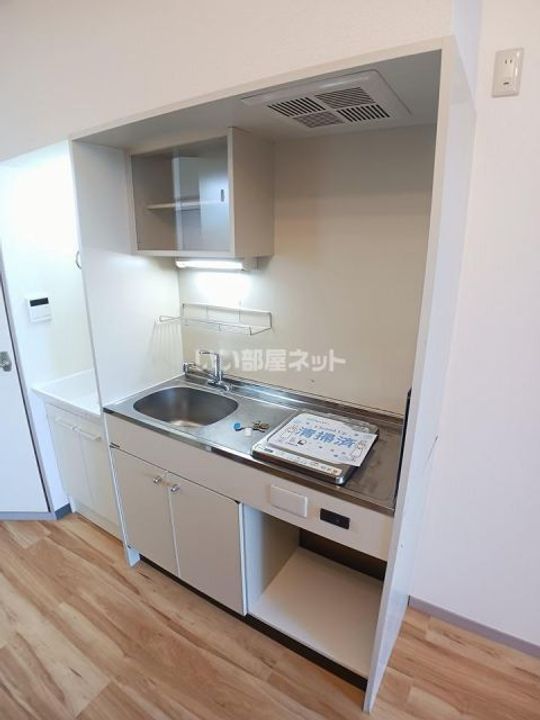 新潟県上越市大字岩木(アパート)の賃貸物件のキッチン