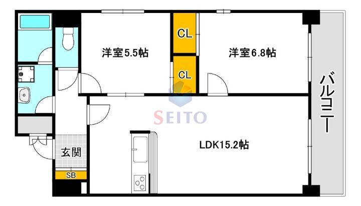 サークルコート緑地の間取り
