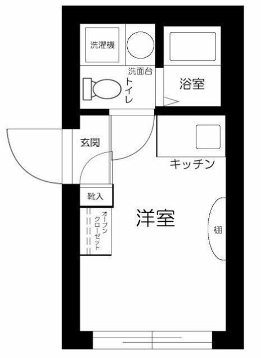 MG LUXURY SASAZUKAの間取り