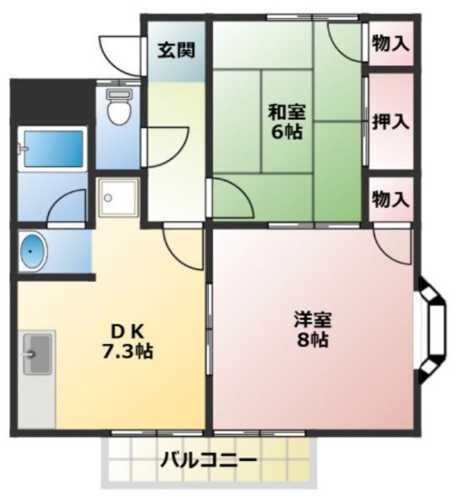 フォレスト大森の間取り