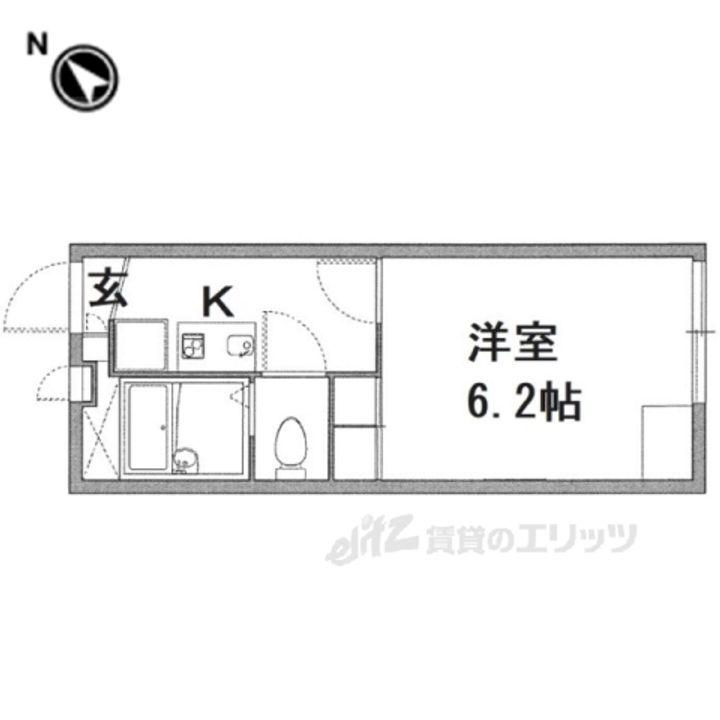 レオパレスAdvance富雄の間取り