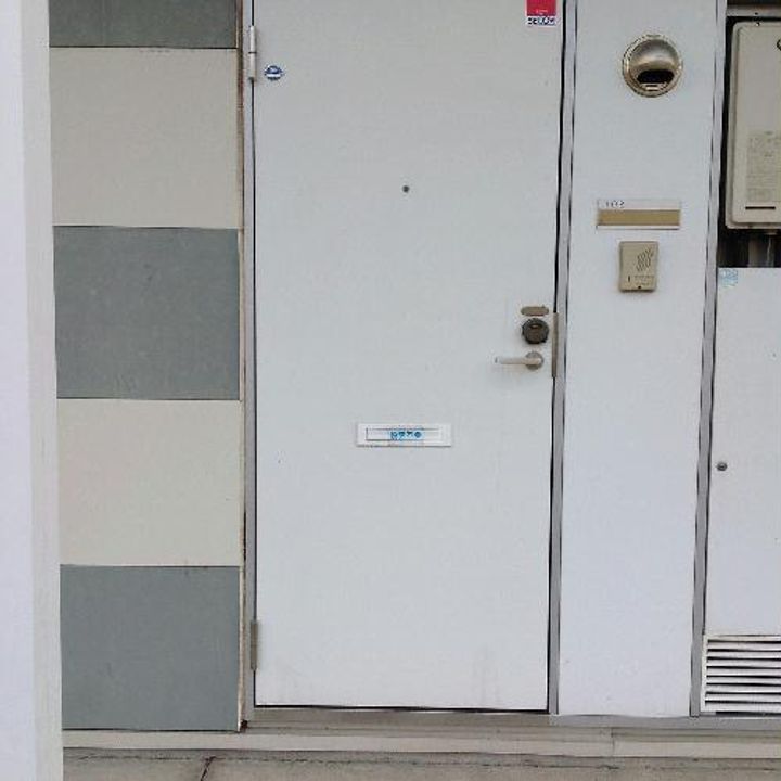 レオパレスアムールの玄関