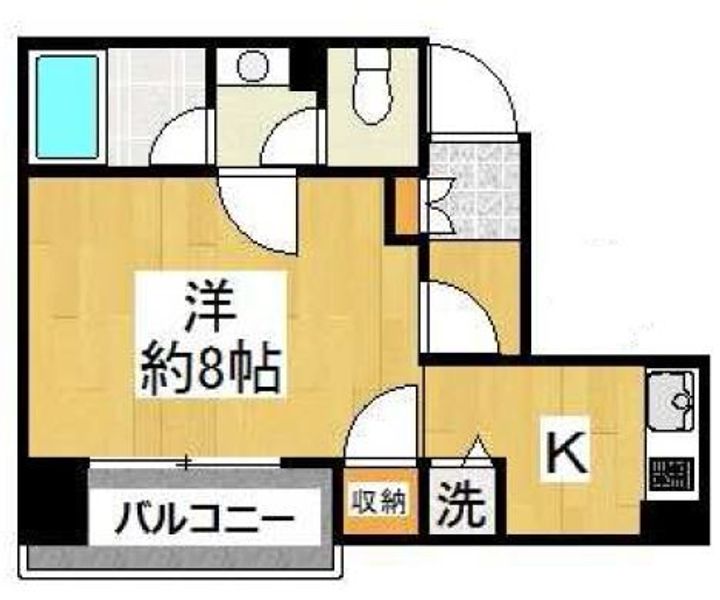 アヴァンツァーレ川崎EASTの間取り