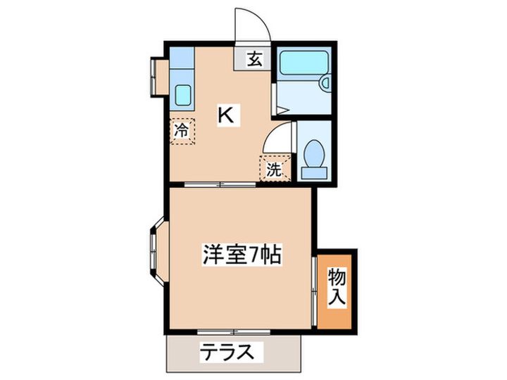 グリ-ンハイツの間取り