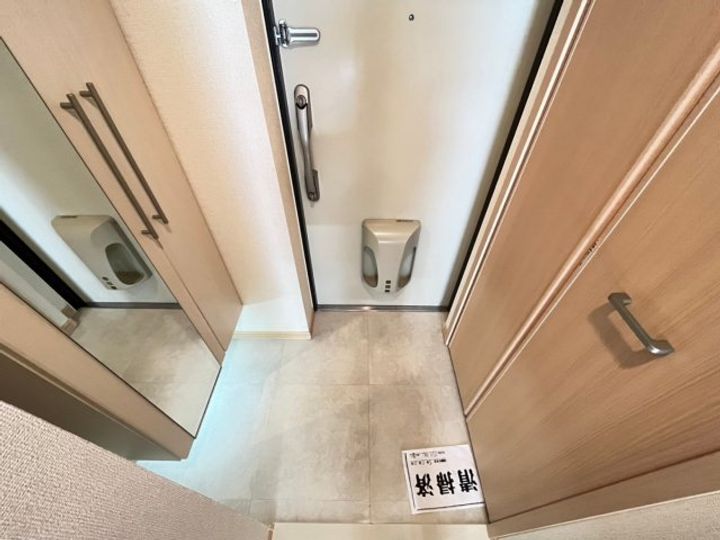 大阪府高槻市芝生町2(マンション)の賃貸物件の玄関