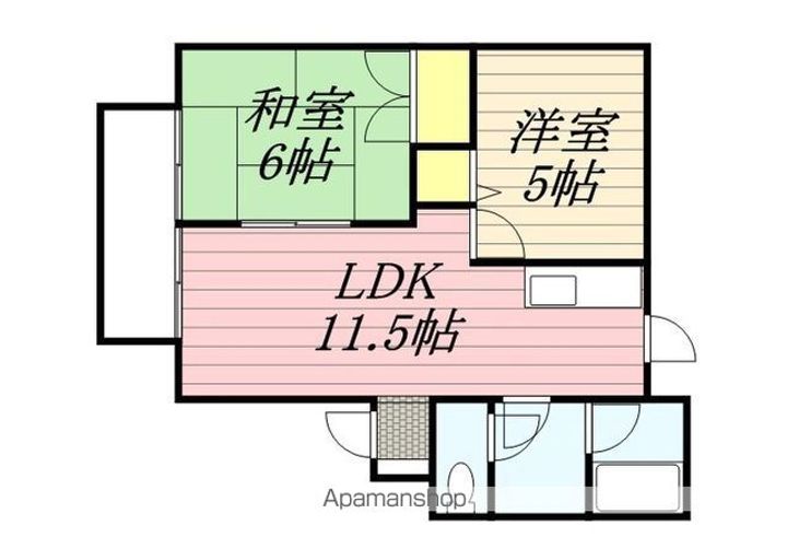 ピースブリックAの間取り
