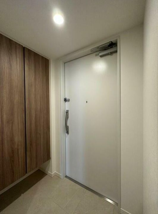 パークタワー勝どき サウス棟の玄関