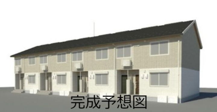 栃木県小山市花垣町1(アパート)の賃貸物件の外観
