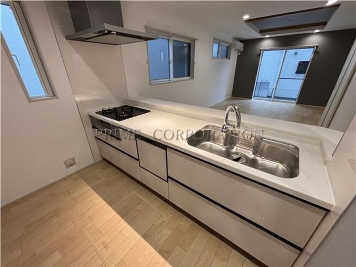 東京都世田谷区千歳台2(一戸建)の賃貸物件のキッチン