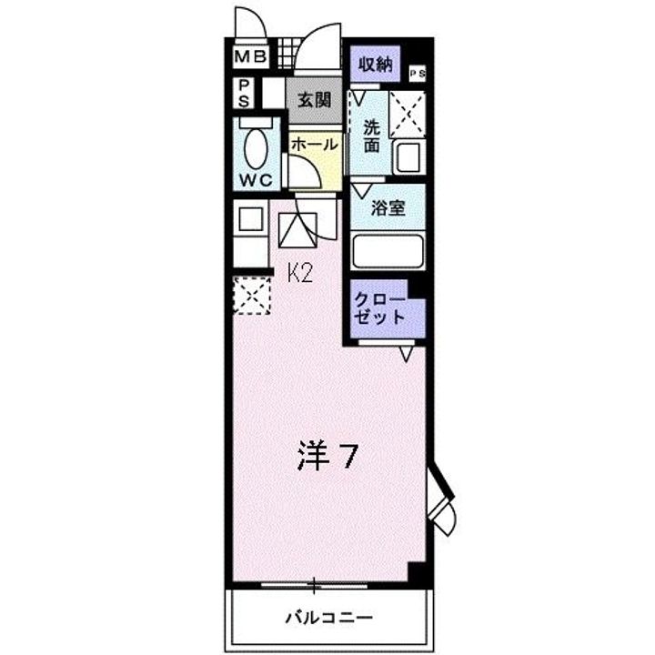 カーサ・プラシードの間取り