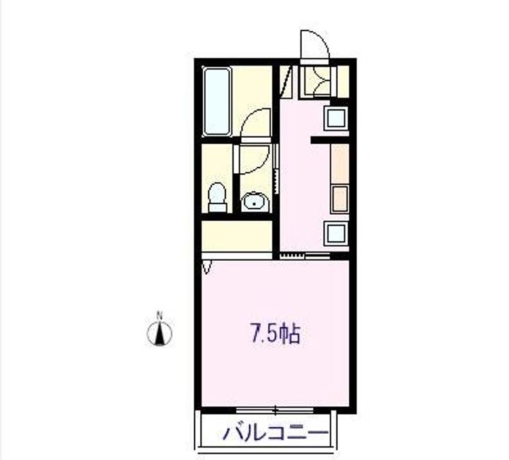 ヴィオラハイツの間取り