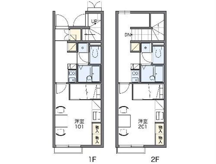 レオパレスOHIRAの間取り