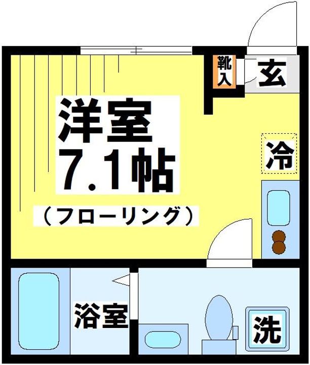東京都世田谷区成城9(アパート)の賃貸物件の間取り