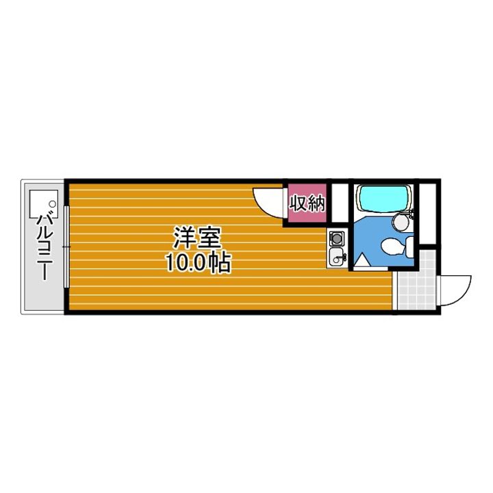 サンシャイン喜志の間取り