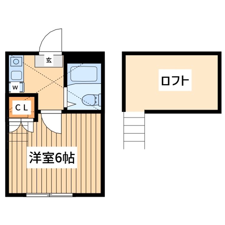 ベルメゾンNo.41相模原の間取り