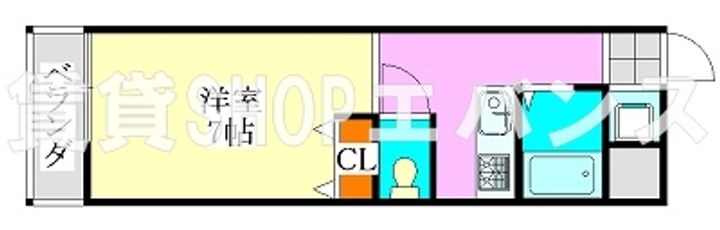 パークサイド・ハイツの間取り