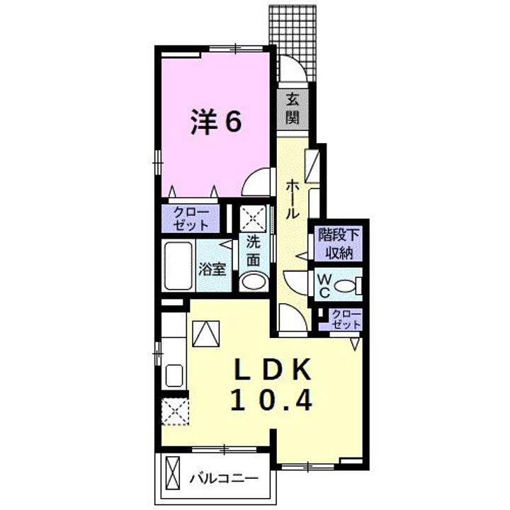 愛知県碧南市日進町2(アパート)の賃貸物件の間取り