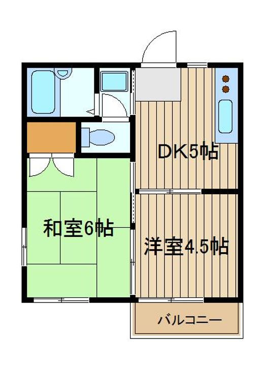 穂刈メゾンの間取り