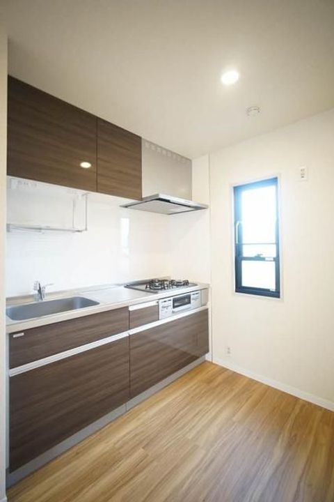 群馬県太田市鳥山下町(アパート)の賃貸物件のキッチン