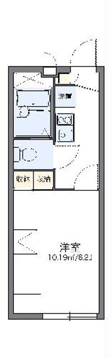 レオパレスみのりハイムの間取り