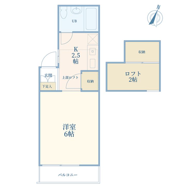 ハビタASOの間取り