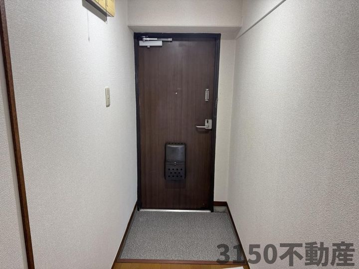 岐阜県岐阜市上川手(マンション)の賃貸物件の玄関