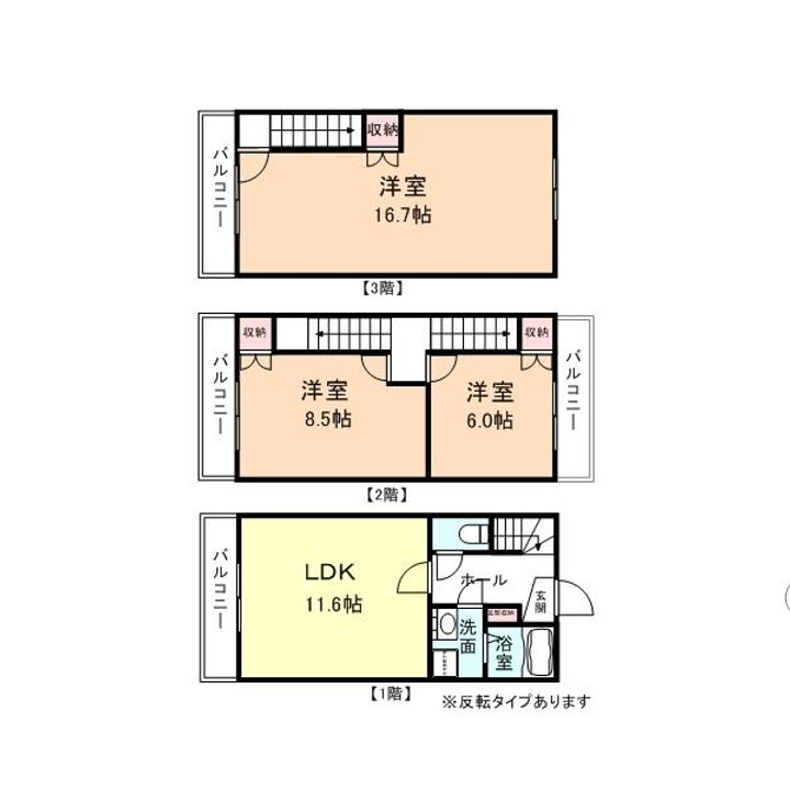 グランアイビスIの間取り