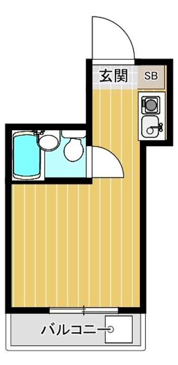 シャトー京橋の間取り