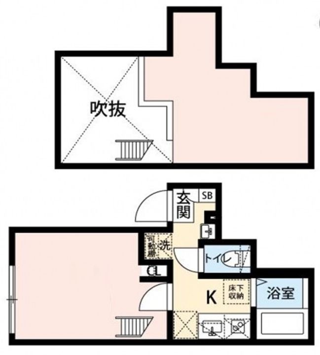 グランクオールMUSAKOの間取り