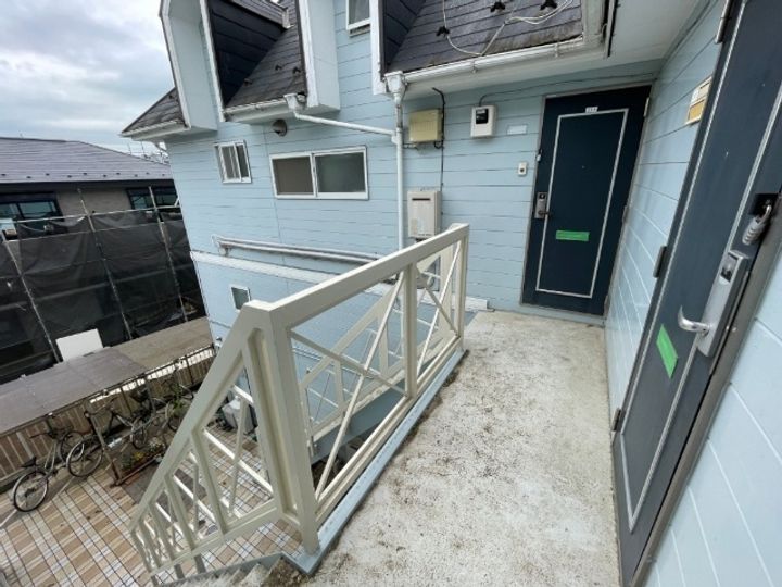 弐分方アパートの地図