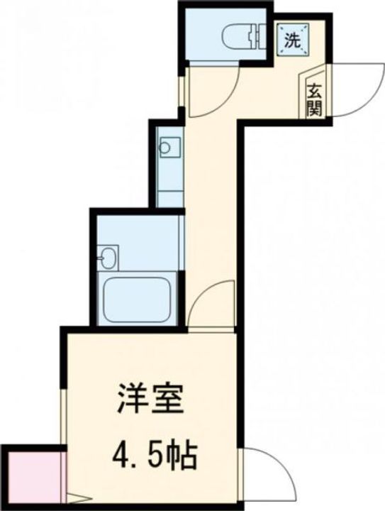 ラ・ヴィータ高円寺の間取り