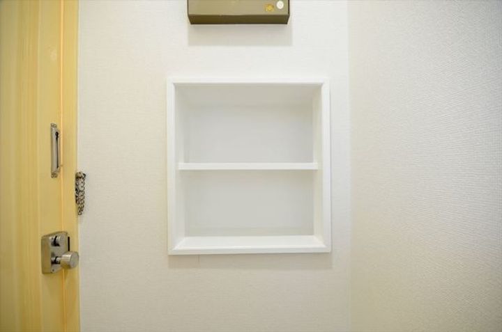 学生第一コーポの玄関