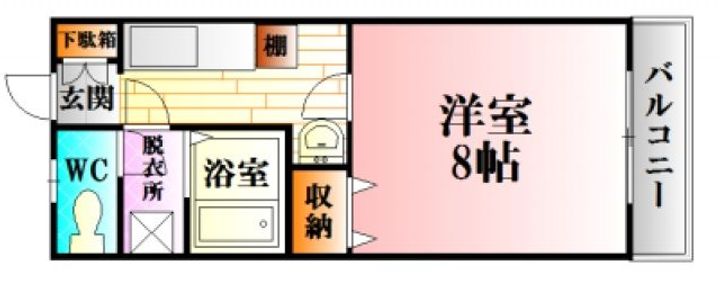 コンフォート和泉の間取り