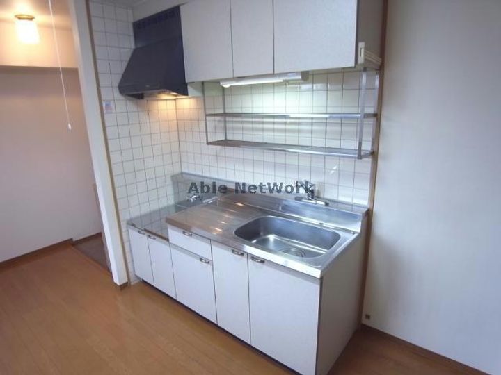 岐阜県岐阜市今小町(マンション)の賃貸物件のキッチン