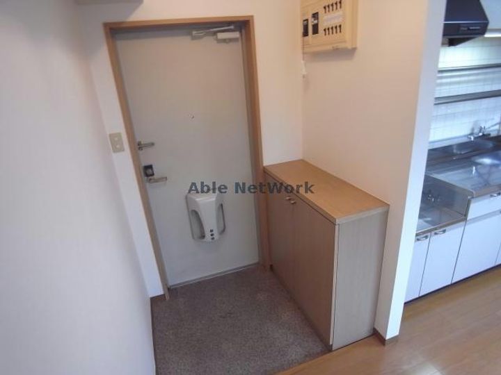 岐阜県岐阜市今小町(マンション)の賃貸物件の玄関