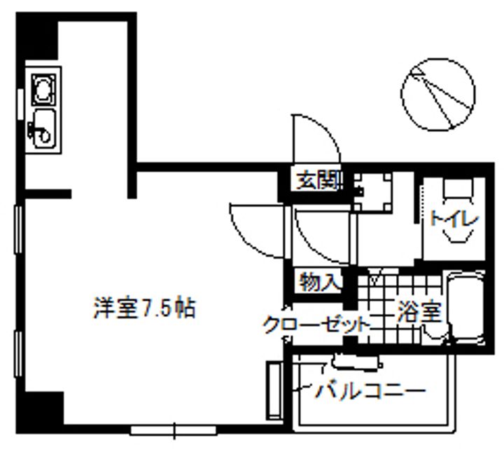 茅ヶ崎サザンビルの間取り