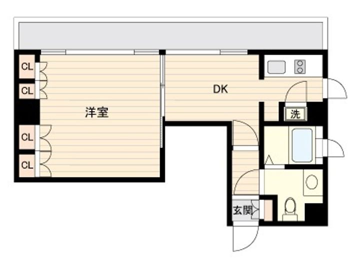 東京都江東区佐賀2(マンション)の賃貸物件の間取り