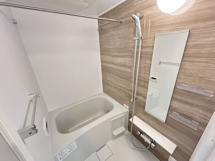 大阪府枚方市村野高見台の賃貸アパートの風呂