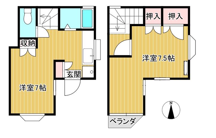 ヒーロー夏見パートIIの間取り