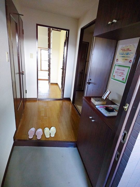 シャルマンフジ和歌山六番館の玄関