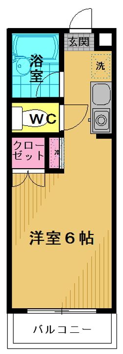 内海小柳マンションの間取り