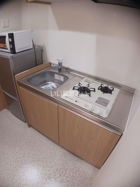 岡山県岡山市東区瀬戸町沖(アパート)の賃貸物件のキッチン