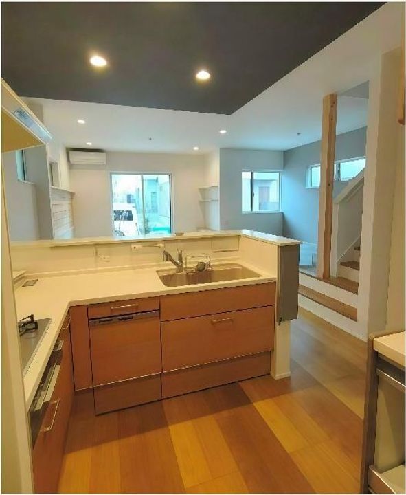 千葉県松戸市大谷口(一戸建)の賃貸物件のキッチン